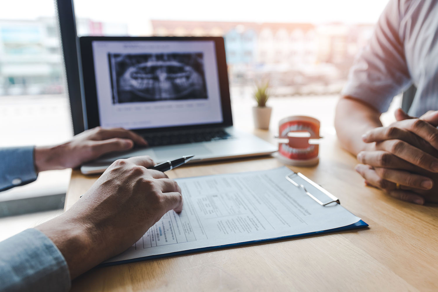 皮膚科での検査結果の共有